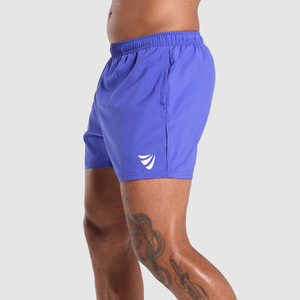 Short de sport d'été personnalisé de haute qualité pour hommes Logo brodé Stretch Fitness Gym Jogging Wear Cotton Material Pattern - Product Image 3