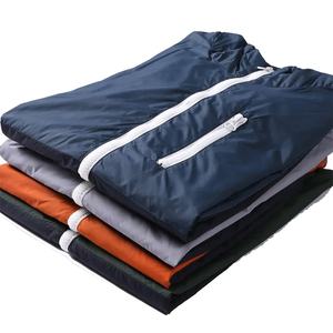 Couleur bloc fermeture éclair poches respirant coquille maille doublure temps coupe-vent Vintage coupe-vent homme veste 2026 - Product Image 6