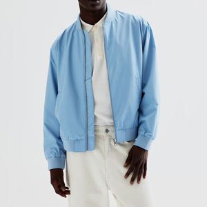 Chaqueta Bomber Personalizada de Nuevo Estilo al por Mayor, Chaqueta Bomber para Hombre con Cierre Frontal/Chaqueta Bomber Cortavientos 100% Nailon para Hombre - Product Image 3