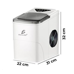 Macchina Portatile per Cubetti di Ghiaccio 220V con Raffreddamento ad Aria, Facile da Usare, Compressore, Capacità di Stoccaggio fino a 1000KG - Product Image 4