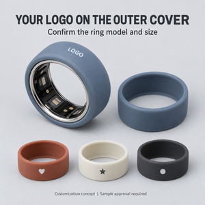Funda de Silicona Transparente para Anillos Inteligentes para Marcas Privadas - Personalización Sencilla de Marca y Color - Pedidos al por Mayor - Product Image 4