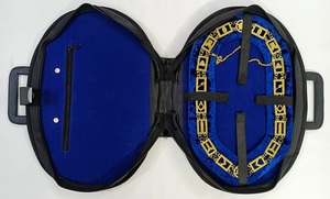 <b>MASONIC</b> REGALIA CHAIN COLLAR <b>CASE</b> - Product Image 2
