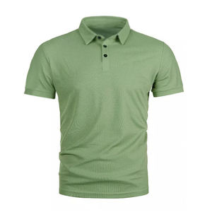 Camiseta de Verano 2025 para Hombre, Tejida, Bordada, Informal Elegante, Transpirable, con Logotipo Personalizado, Precio al por Mayor - Product Image 2
