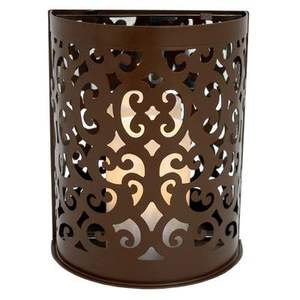 Soporte votivo de luz de té de hierro hecho a mano artístico con diseño de corte láser para decorar hoteles restaurantes cafés salones - Product Image 5