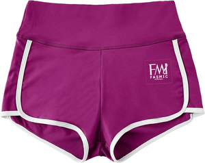 Femmes taille haute Gym Fitness Booty Shorts meilleure qualité Polyester/coton grande taille Logo personnalisable décorations à motif chaud - Product Image 1