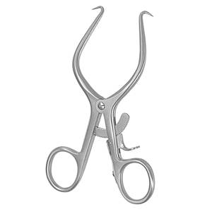 Retractor Quirúrgico Manual de Acero Inoxidable, Instrumentos Médicos, Retractores Quirúrgicos Generales, Porta Agujas Ortopédicas y Dentales, Sutura - Product Image 4
