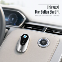 Clé de voiture intelligente Kaifute CF400 à 5 boutons, clé numérique mobile, contrôle du véhicule par application, entrée sans clé, écran tactile, universelle, vente en gros ODM