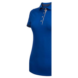 Camiseta de Mujer Personalizada 100% Algodón Estilo Inglés, Transpirable, Ecológica, con Logotipo en Relieve en la Parte Delantera, Diseño de Punto, Manga Corta - Product Image 6