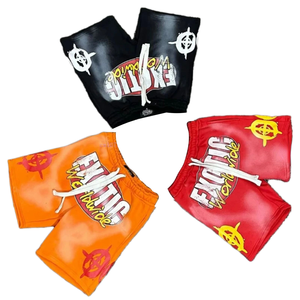 Pantalones Cortos de Mezclilla para Hombre, Estilo Hip Hop, Estampado Digital, Lavado Ácido, 100% Algodón, Alta Calidad, Personalizados 2025 - Product Image 6