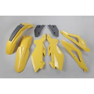 ชุดพลาสติก XFUN สีเหลือง 103 รุ่น HUKIT603103-4945 สำหรับรถจักรยานยนต์ Husqvarna CR 125 ปี 2006-2008 อุปกรณ์ตกแต่งรถจักรยานยนต์ - Product Image 1