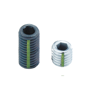 K0707 M8 x 12 Grub Screw Hex Socket <b>Thread</b> <b>Lock</b> Steel Black Bright DIN EN ISO 4026 - Product Image 6
