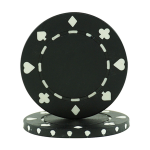 La couleur multi faite sur commande de jetons de poker du plastique 12g de QY pp 200 300pcs 500pcs par jeu réglé de casino - Product Image 4