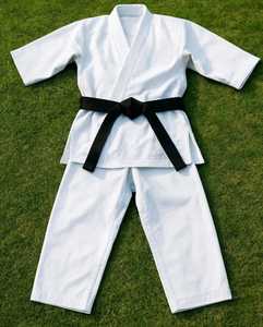 Ensembles de karaté personnalisables avec logo, tissu extensible léger, technique de strass - Product Image 1