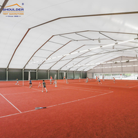 Pistas DE TENIS prefabricadas para exteriores, grandes eventos deportivos, carpa de PVC, grandes carpas modulares para eventos de tenis con estructura