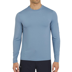 OEM <b>Compression</b> Sublimated High Quality Custom Made <b>Men's</b> Rash Guards 100% Breathable Fabric Printed Long Sleeves High Quality - Product Image 6