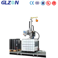 Machine de remplissage semi-automatique électrique de haute précision pour liquides chimiques (toluène, acétone, huile, encre, colorant, soude) en fûts IBC