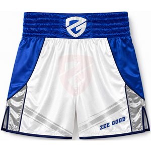 Shorts de boxe en polyester 100% écologiques de haute qualité en gros, personnalisables avec logo, pour la lutte, le MMA, le kick-boxing et le Muay Thai - Product Image 1