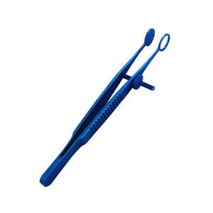 Juego de instrumentos oftálmicos de acero inoxidable, fórceps redondos de chalazión de 8mm, herramienta quirúrgica Manual para ojos, aprobado por CE, reutilizable, autoclavable - Product Image 4