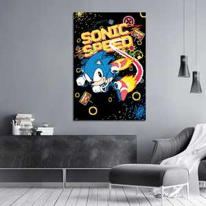 Póster moderno de Sonic the Hedgehog Speed para decoración de pared - Product Image 5