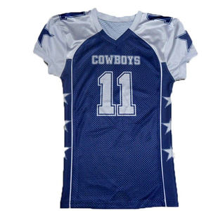 Uniformes de football américain sublimation personnalisés du fabricant OEM ensembles d'équipe de maillot imprimé respirant américain personnalisable - Product Image 5