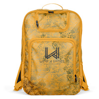 Tas Ransel Olahraga Mikrofiber Custom dengan Logo dan Pola Cetak Khusus, Multifungsi untuk Sepak Bola dan Bola Basket Remaja, Kapasitas 30-40L, Tas Resleting