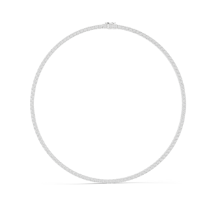 สร้อยคอเพชร CVD 37.2 กะรัต คุณภาพ VVS-VS สี EF ทรงบริลเลียนท์คัท ทอง 18KT, 14KT, โรสโกลด์, ยีลโกลด์, ไวท์โกลด์ หรูหรา - Product Image 2