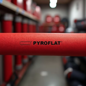 PYROFLAT L.20 Fire <b>Hose</b> 75.0mm ID and 78.6mm OD Rubber <b>Hoses</b> Pack Size 20 - Product Image 3