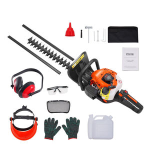 VEVOR Tagliasiepi a Benzina 26CC a 2 Tempi, 23.2 Pollici, Tagliatore di Precisione per Giardino, Grado Industriale Fai-da-te, Alimentazione a Batteria, Motore a 2 Tempi - Product Image 1