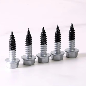 Fixation de panneau de style #14*7/8 "vis bimétalliques écrou et boulon autotaraudeurs en acier inoxydable à tête hexagonale - Product Image 1