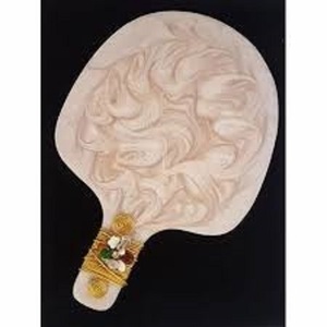 Nouvelle spatule à pizza en résine époxy métallique, plateau de service/coupe-pizza, pelle à pizza, résistante au lave-vaisselle et au four, avec poignée en marbre - Product Image 2