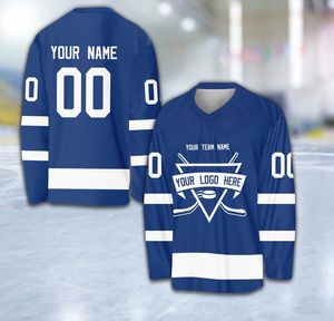 Uniforme de hockey sobre hielo añadido con logotipo personalizado de diferentes tamaños disponibles a precio mayorista - Product Image 4