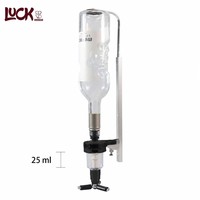 Distributeur de boissons alcoolisées mural pour bar, mesureur de shots, 1 bouteille