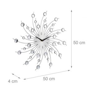 Good Selling Iron <b>Clock</b> <b>Wall</b> Art Hotel Home Office Bedroom Handmade <b>Decorative</b> Geometric Floral Design Luxury Metal <b>Wall</b> - Product Image 3