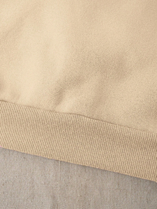 Sudadera de algodón 100% personalizada en blanco para hombre, forro polar cómodo con estampado de logotipo personalizado para invierno - Product Image 4