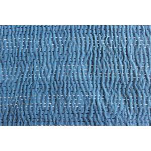 Mango Gifts Indigo Color Hand Block Printed <b>Kantha</b> Quilt <b>Throw</b> Summer Cotton Bedspread Queen Size Patchwork for Home Use - Product Image 6