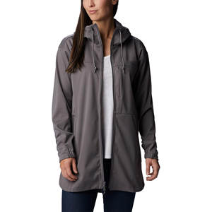 Femmes à la mode Softshell longue veste vestes d'extérieur pour mode de vie actif Sportswear tendance pour les femmes - Product Image 2