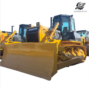 Bulldozer d'occasion Shantui SD16, marque chinoise d'origine, 16 tonnes, petit bulldozer sur chenilles, lame de bulldozer, équipement Cummins - Product Image 1