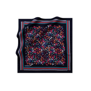 Écharpe carrée en twill de polyester Cacharel colorée - Product Image 1