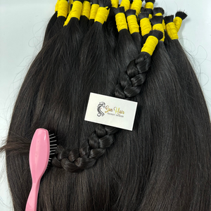 Sun Hair Company Haute Qualité Un Donateur Pleine Cuticule Couleur Noire En Vrac Vietnamien Extension De Cheveux Humains Cheveux Bruts Cabello Humano - Product Image 2