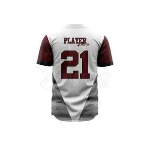 Nouveauté : Ensemble d'uniformes de baseball personnalisables 100 % polyester, séchage rapide et respirant pour équipes - Product Image 5