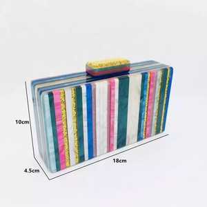 Multicoloured Modern Design Woman Clutch Pearl Gold Plated Luxury <b>Butterfly</b> Solid Charm Clutch Complete Set Women's Wedding - Product Image 1