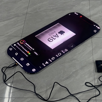 Écran LED géant en forme d'iPhone - Affichage numérique publicitaire intérieur - Contrôle WiFi - Luminosité 1000 cd - Garantie 1 an