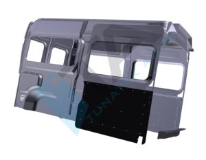 Juego de molduras interiores de plástico ABS para puertas dobles correderas PSA Jumper Ducato Boxer Relay L3H2 L2H2 L4H2 LHD RHD - Product Image 3