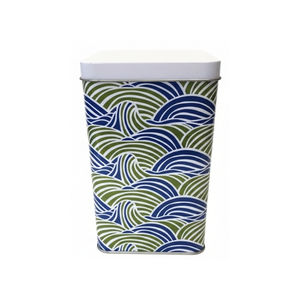 Boîte en étain rectangulaire avec logo personnalisé |   Emballage de thé en fer-blanc avec finition mate pour l'identification de la marque et la vente au détail de produits alimentaires - Product Image 2