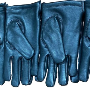 Nouveau haute qualité hiver cuir écran tactile gants hommes confortable mouton conception plaine à la mode en plein air quotidien cyclisme Sports - Product Image 5