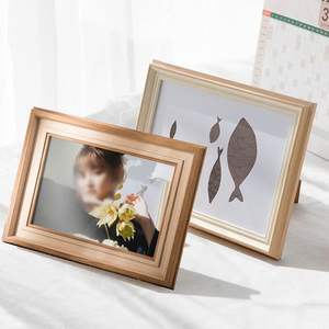 กรอบรูปไม้แบบกำหนดเองที่แตกต่างกันสำหรับภาพถ่ายครอบครัวและภาพวาดของเด็กกรอบรูป MDF เปลี่ยนได้ง่าย - Product Image 1