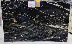 Lujo Moderno 117x71 20mm Titanio Oro Norte Losa de granito Piedra natural pulida para exportación de aplicaciones domésticas - Product Image 3