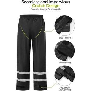 Nouvelle arrivée Veste et pantalon de pluie de qualité supérieure Imperméable d'extérieur unisexe imperméable - Product Image 3
