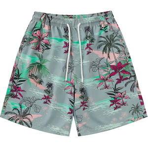 Prince Industry été taille élastique Logo personnalisé hommes short de bain course maillot de bain maille Shorts de plage pour hommes - Product Image 1