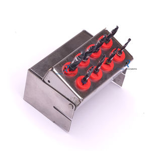 Ensemble de forets pour implants dentaires 8 pièces forets chirurgicaux pour sinus Lift Ridge Split Socket Expansion avec système d'arrêt à code couleur - Product Image 6